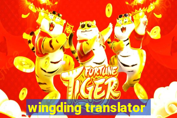 wingding translator